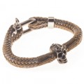 PULSERA MYNOON SIMBAD GRILLETE GRIS