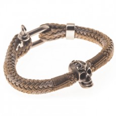PULSERA MYNOON SIMBAD GRILLETE GRIS