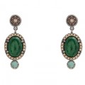 PENDIENTES RAIVE CRISOCOLA