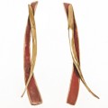 PENDIENTES AL VIENTO FILI PLAZA ROJOS
