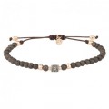 PULSERA SUNFIELD  HEMATITES MARRONES II