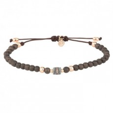 PULSERA SUNFIELD  HEMATITES MARRONES II