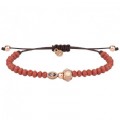 PULSERA SUNFIELD ROJO CORAL