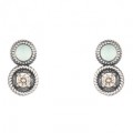 PENDIENTES SUNFIELD PULLEY PLATA