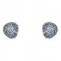 PENDIENTES CUAJADO AZUL