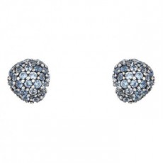 PENDIENTES CUAJADO AZUL