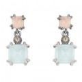 PENDIENTES SUNFIELD CLAW BLUE