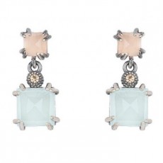 PENDIENTES SUNFIELD CLAW BLUE