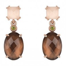 PENDIENTES SUNFIELD COMBINED BROWN