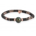 PULSERA MATT PERLA