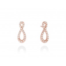 PENDIENTES EIGHT BLANCO 
