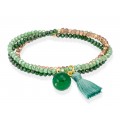 PULSERA ZEN AGATA VERDE