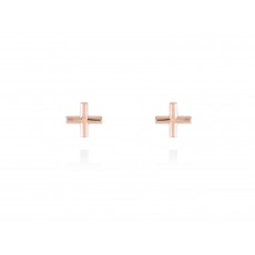 PENDIENTES KIMERA CRUZ ROSA