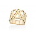 ANILLO EIGHT DORADO 