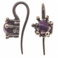 PENDIENTES CLAW PURPURA 