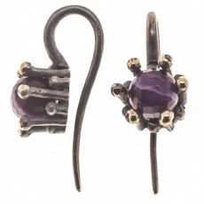 PENDIENTES CLAW PURPURA 