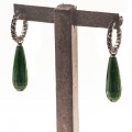 PENDIENTES LOVE SMALL AGATA VERDE