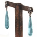 PENDIENTES TEAR TURQUESA