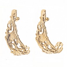 PENDIENTES CALADOS ORO