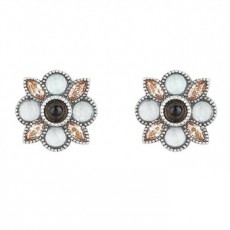PENDIENTES SUNFIELD ESTRELLA CALCEDONIA