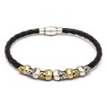 PULSERA RAIVE IMAN CALAVERA COMBINADA