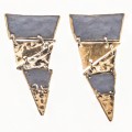 PENDIENTES FILI PLAZA AFRIKA XL AZUL