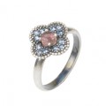 ANILLO SUNFIELD FLOR AZUL