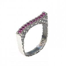 ANILLO SUNFILD  ONDULATION ROSA