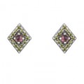 PENDIENTES SUNFIELD RHOMB