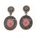 PENDIENTES RAIVE RODOCROSITA