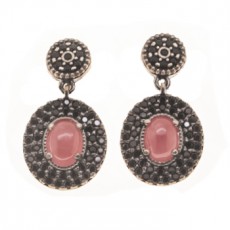 PENDIENTES RAIVE RODOCROSITA