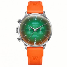 RELOJ WELDER BREEZY  CAUCHO NARANJA