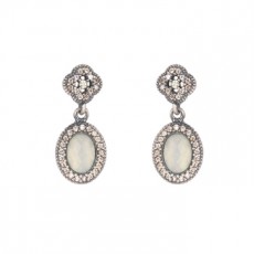 PENDIENTES SUNFIELD  MOUVEMENT BLEU