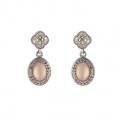 PENDIENTES SUNFIELD MOUVEMENT ROSE