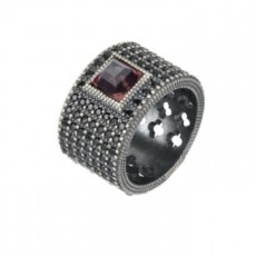 ANILLO SUNFIELD PYRAMID NOIR