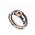 ANILLO LUMPS BLACK M