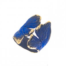 ANILLO FILI PLAZA PETALO AZUL II