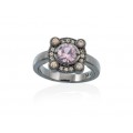 ANILLO RETRO ROSA