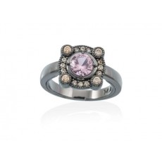 ANILLO RETRO ROSA