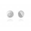 PENDIENTES HERITAGE BLANCO EN PLATA