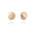 PENDIENTES HERITAGE CO&Ntilde;AC EN DORADO
