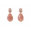 PENDIENTES MINK MELOCOTON