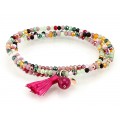 PULSERA ZEN FUCSIA