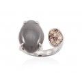 ANILLO MINK GRIS