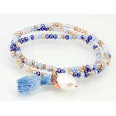 PULSERA ZEN AZUL PERLA