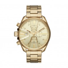 RELOJ DIESEL CRON&Oacute;GRAFO DORADO
