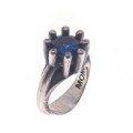 ANILLO DOPPELT AZUL