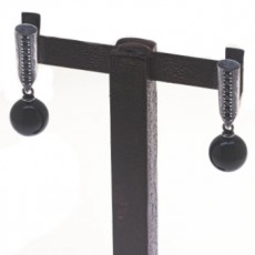 PENDIENTES FLUTTE ONIX