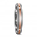 ANILLO TF TITANIUM GOLD RED I