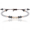 PULSERA SUNFIELD LOVE PLATA